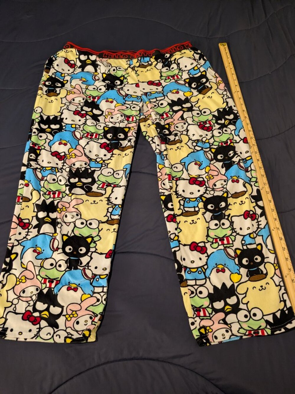Hello Kitty and Friends Pajama Pants XL Multicolor Preowned